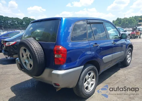 2004 Toyota Rav4 из США, поврежденный, VIN JTEGD20V540037346